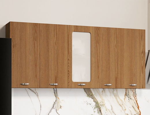 Магазин Склад Купити Онлайн: Кухня пряма модульний набір 2,0 м колір - Дуб Родос темний гладкий із стільницею