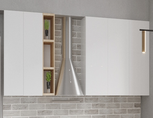 Інтернет Магазин Готові Кухні Ціна Знижка 20%: Кухня модульна недорого, 2,0 метри зі стільницею без ручок, колір Дуб Сонома - Білий