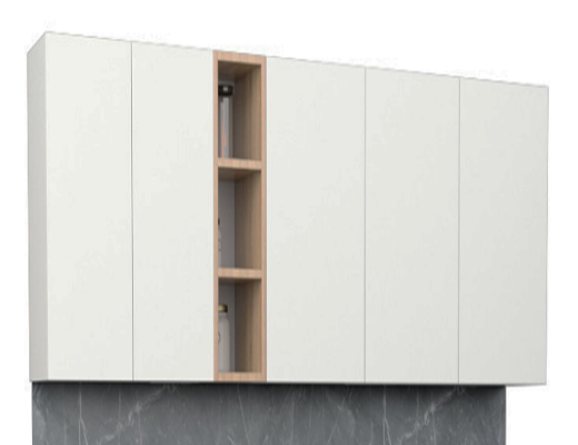 Магазин Склад Купити Онлайн: Кухня пряма модульна, довжина 2,0 м, колір Дуб Сонома / Білий зі стільницею